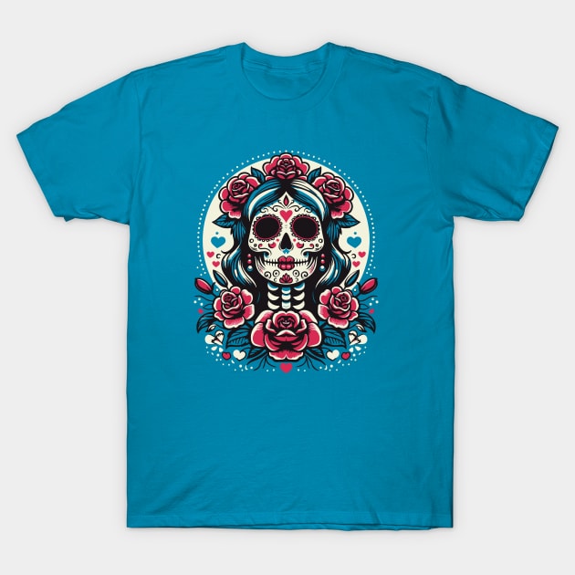 santa muerte T-Shirt by lkn